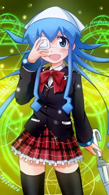 侵略！乌贼娘 一卡牧师妹精选手机壁纸