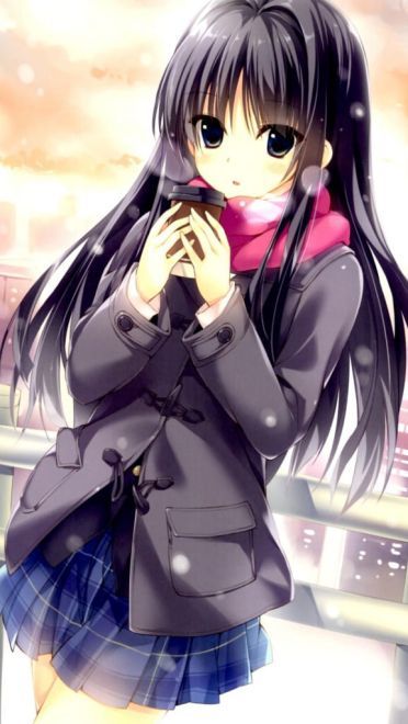 白色相簿 冬马和纱&小木曾雪菜 精美手机壁纸