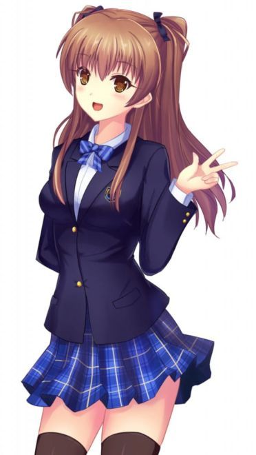 白色相簿 冬马和纱&小木曾雪菜 精美手机壁纸