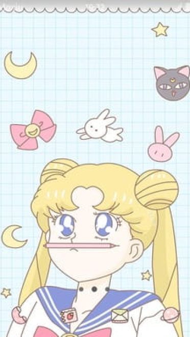 美少女战士 水冰月 月野兔 萌化安卓手机主题