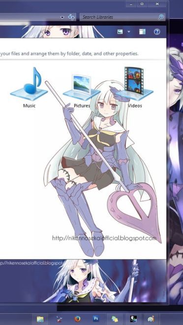 Fate/GO Lancer 布伦希尔德 萌化Win7电脑主题