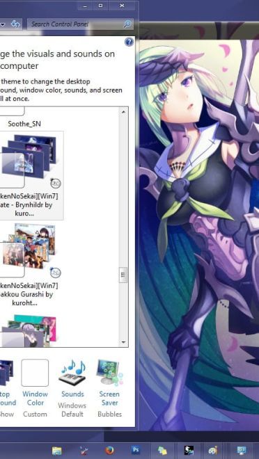 Fate/GO Lancer 布伦希尔德 萌化Win7电脑主题