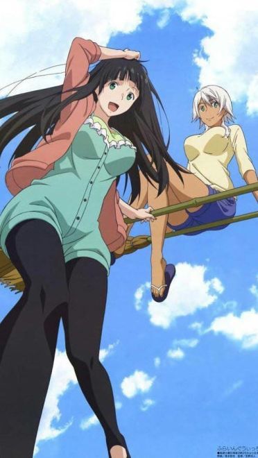 飞翔的魔女 精选高清手机壁纸下载