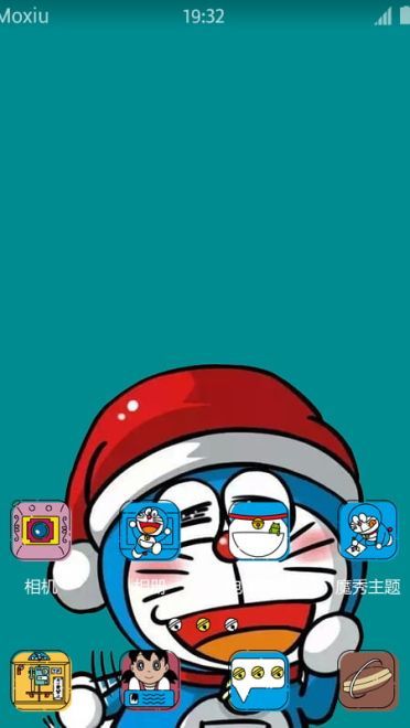 哆啦A梦 安卓手机主题