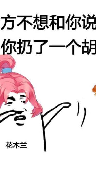 王者荣耀—对方不想跟你说话 表情包