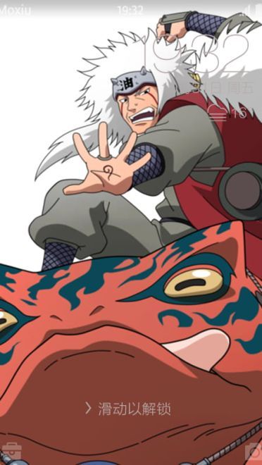 火影忍者 自来也 安卓手机主题