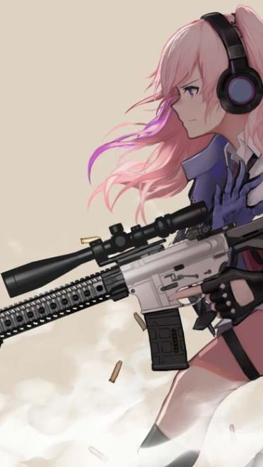 枪械与少女 P站精选电脑壁纸合集