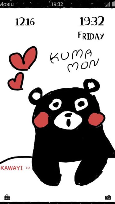 涂鸦·熊本熊 安卓手机主题