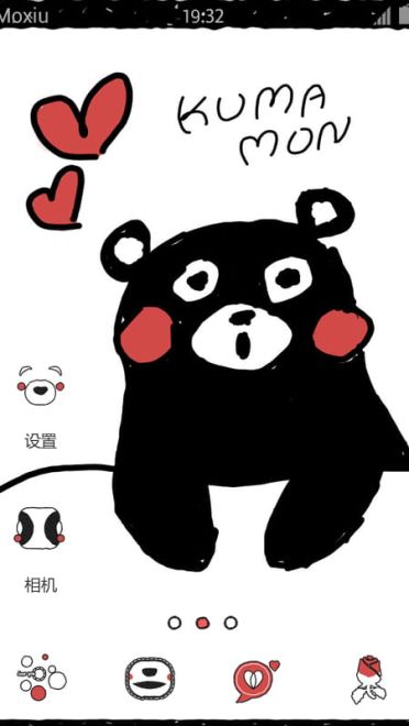 涂鸦·熊本熊 安卓手机主题