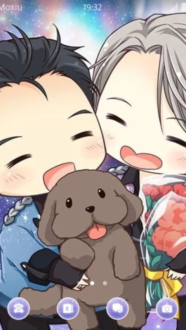 冰上的尤里 Q版安卓手机主题