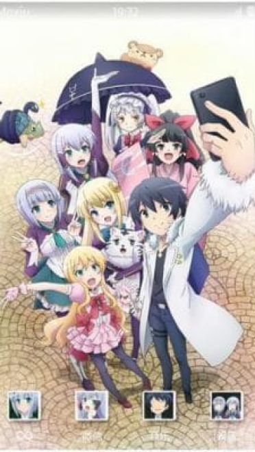 《带着智慧型手机闯荡异世界》安卓萌化主题