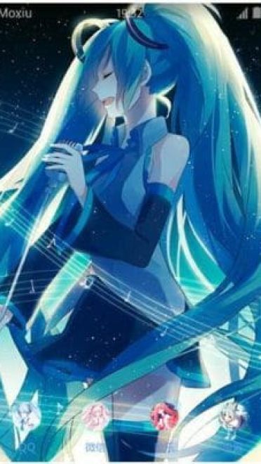 《初音ミク / 初音未来》安卓萌化主题