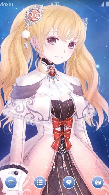 奇迹暖暖 巨蟹座 安卓手机主题下载