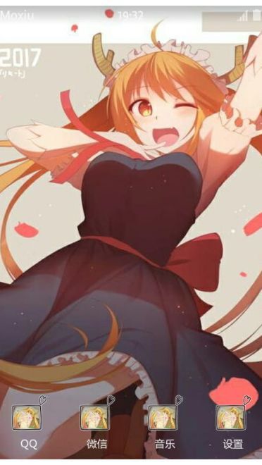 《小林家的龙女仆》托尔萌化安卓主题