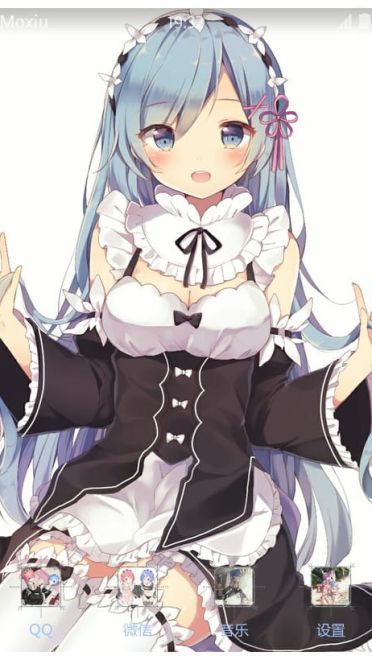 《Re:从零开始的异世界生活》拉姆雷姆手机主题