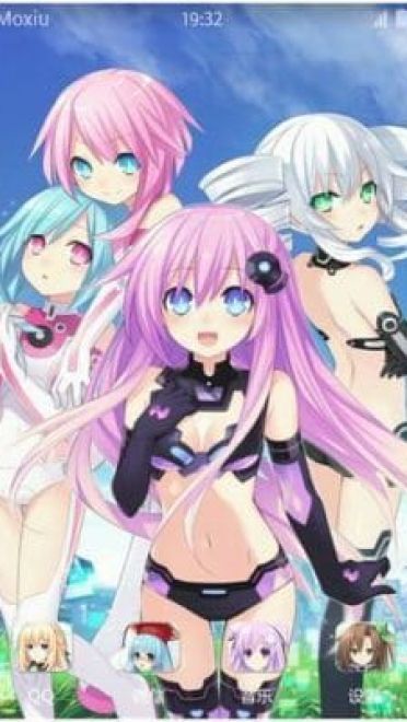 《超次元游戏 海王星》安卓萌化主题