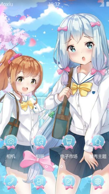 埃罗芒阿老师 和泉纱雾X山田妖精 安卓手机主题下载