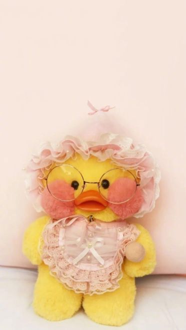 超可爱小黄鸭手机壁纸下载