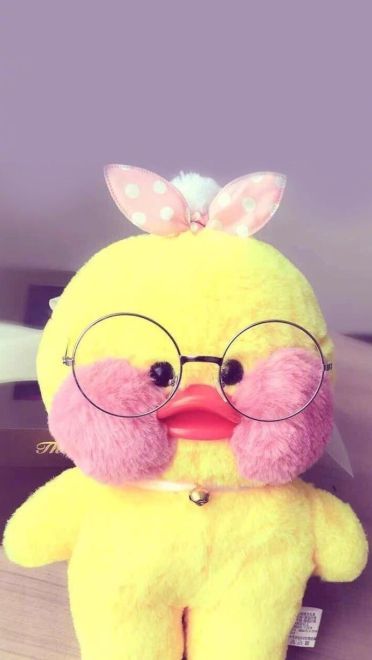 超可爱小黄鸭手机壁纸下载