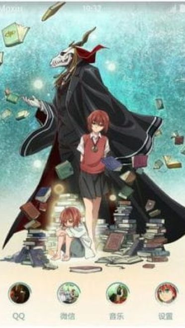 《魔法使的新娘》安卓萌化主题