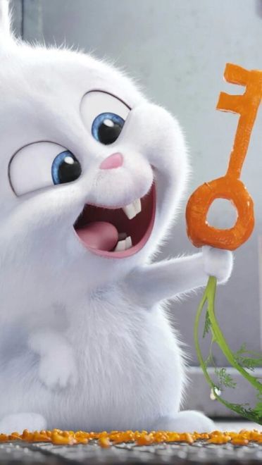 爱宠大机密 反差萌小兔子手机壁纸