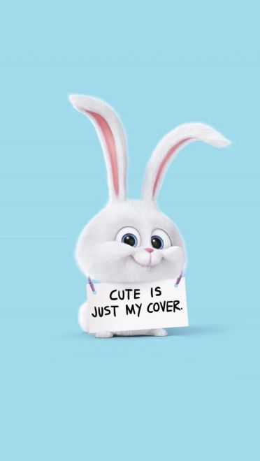 爱宠大机密 反差萌小兔子手机壁纸