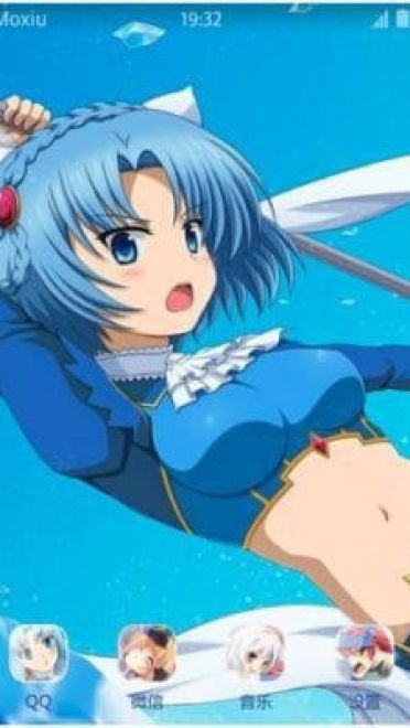 《魔弹之王与战姬》卢德米拉·露利叶安卓萌化主题