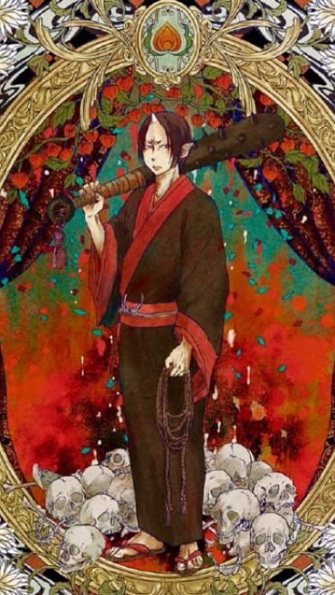 鬼灯的冷彻动漫手机壁纸