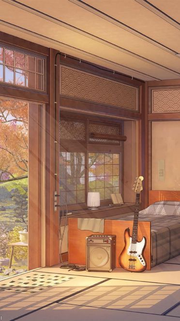 小清新日系动漫风景手机壁纸