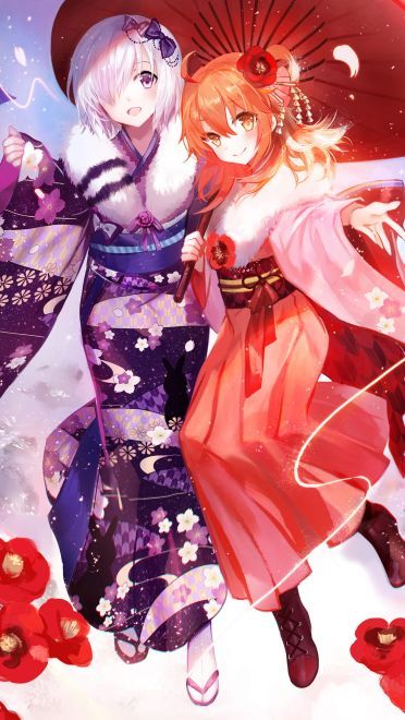 Fate/Grand Order 盾娘玛修 动漫手机壁纸下载(1)