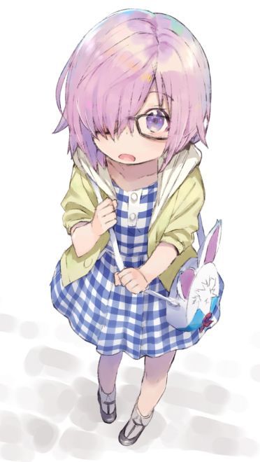 Fate/Grand Order 盾娘玛修 动漫手机壁纸下载(1)