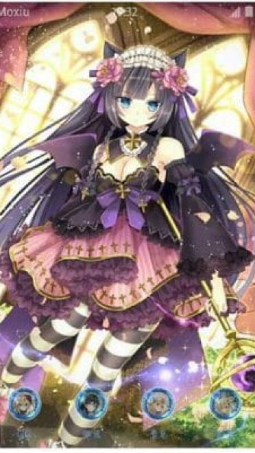 《神无月》萌化安卓手机主题