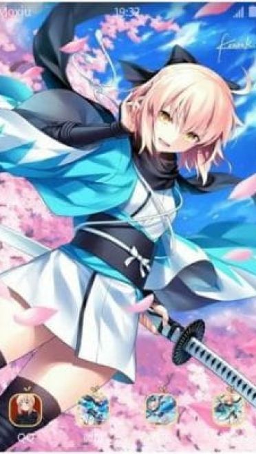 《Fate》冲田总司萌化手机主题