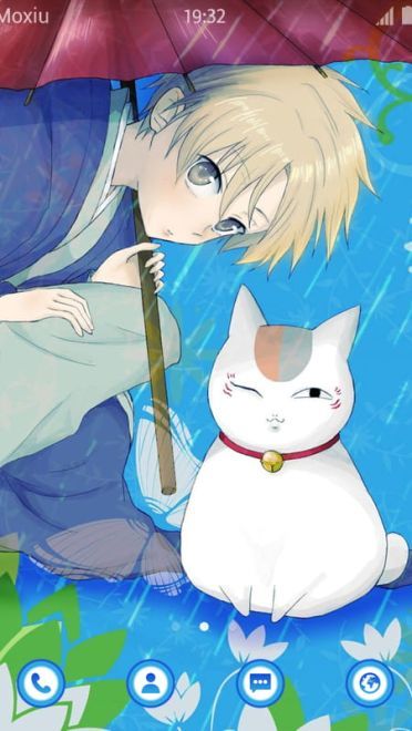 《夏目友人帐》 夏目贵志 萌化手机主题