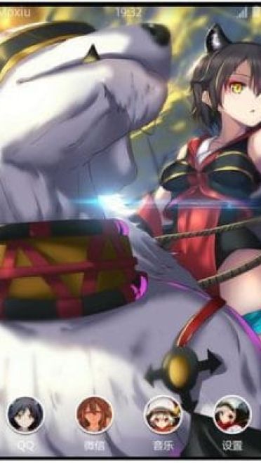 《赤龙战役》艾哈萌化手机主题