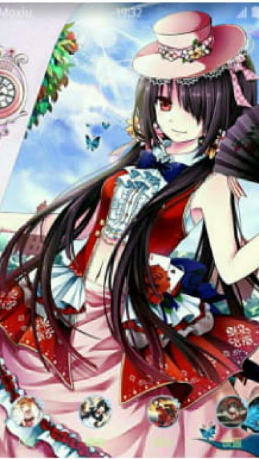 《约会大作战》 时崎狂三 手机主题