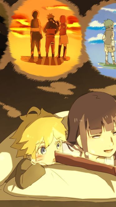 《火影忍者》鸣人的一家萌化手机主题