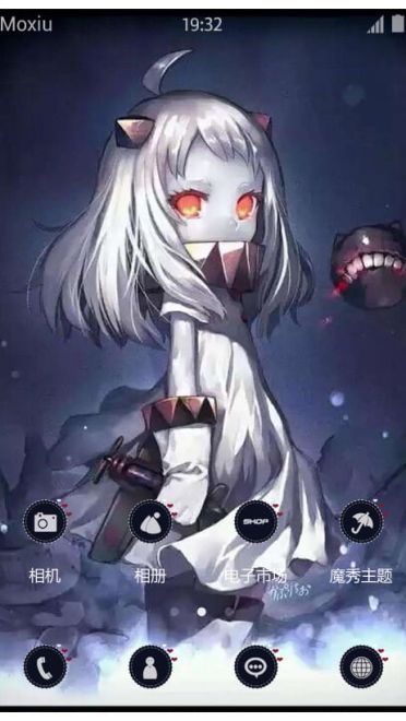 《舰队Collection》北方栖姬萌化安卓手机主题