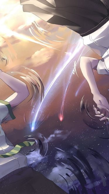 《你的名字》萌化安卓手机主题