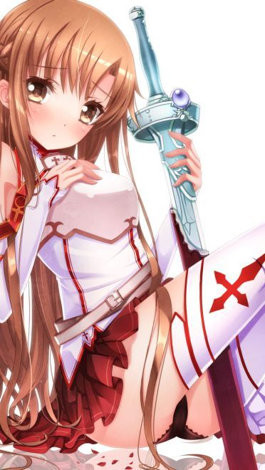 动漫人物特辑 《亚丝娜》手机壁纸