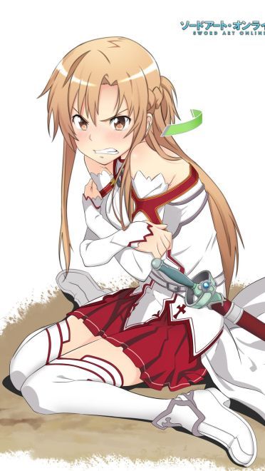 动漫人物特辑 《亚丝娜》手机壁纸