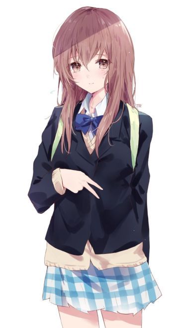 动漫人物特辑 《西宫硝子》 手机壁纸