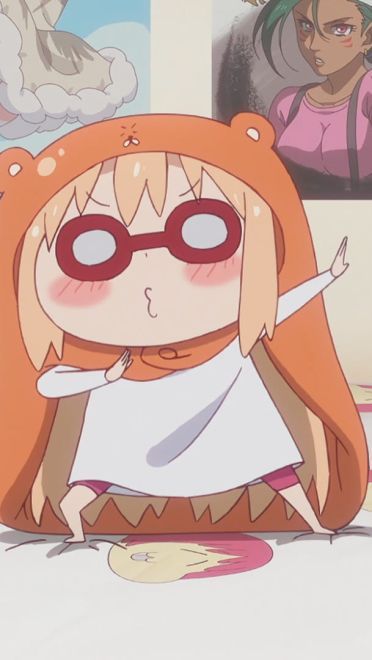 自截干物妹！小埋 动漫电脑壁纸