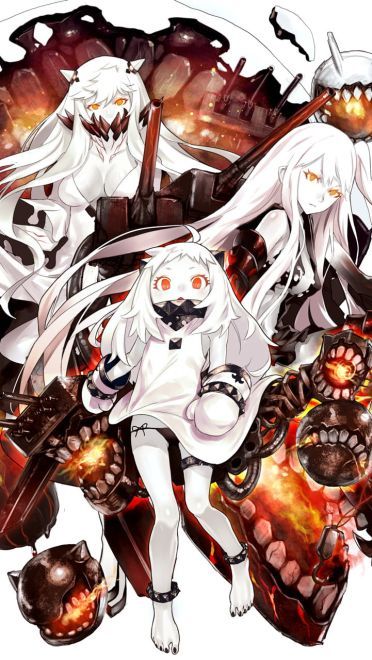 动漫人物特辑 《北方棲姫》 手机壁纸