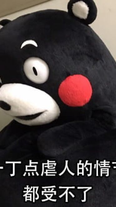 熊本熊之中年少女表情包