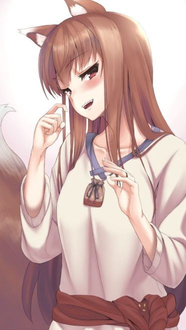 动漫人物特辑 《贤狼赫萝》 手机壁纸