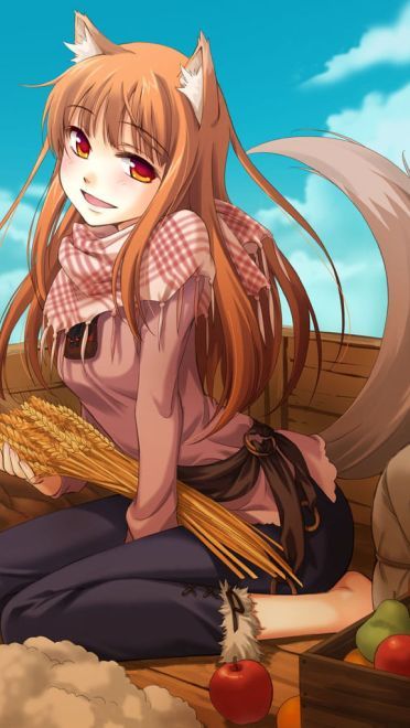 动漫人物特辑 《贤狼赫萝》 手机壁纸