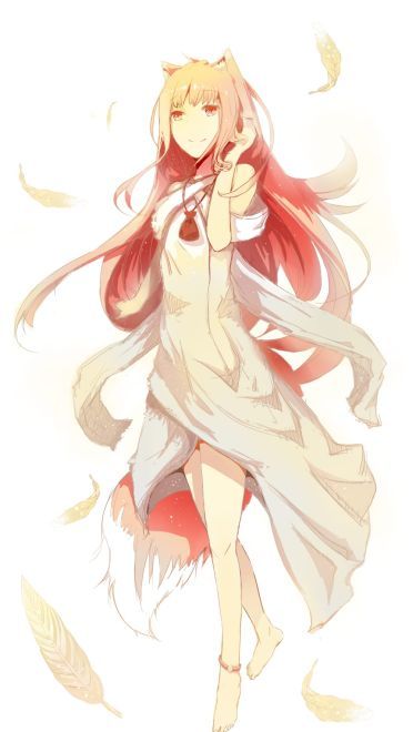 动漫人物特辑 《贤狼赫萝》 手机壁纸