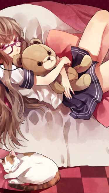 带你进入音乐少女的世界 电脑壁纸