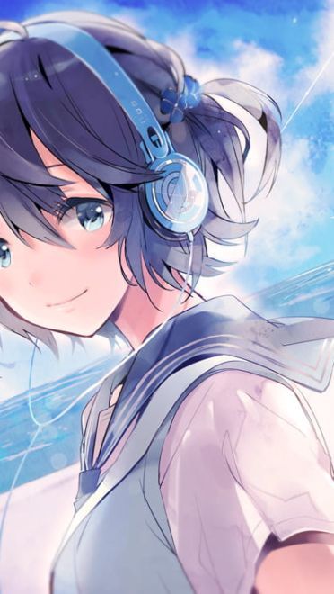 带你进入音乐少女的世界 电脑壁纸